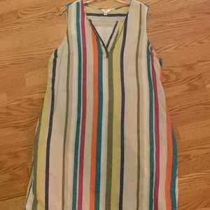 Striped Linen Dress